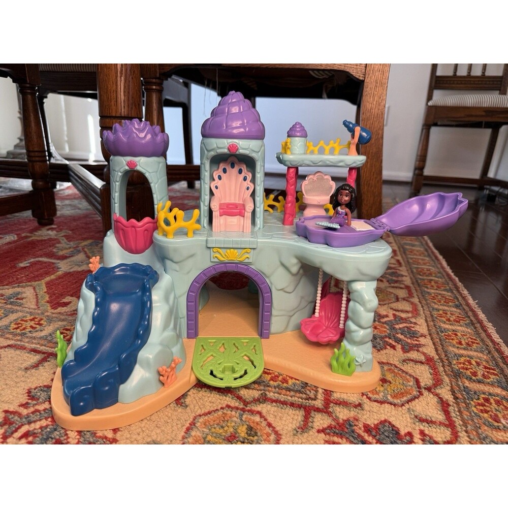 Lakeshore Learning Under-the-Sea Mermaid Palace Playset + Mermaid